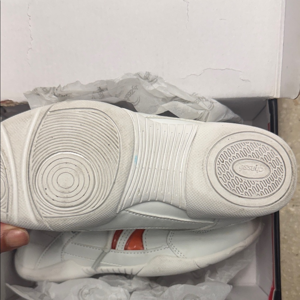 Kids' Cheer Sneakers with Orange Accent - Picture 3 of 6